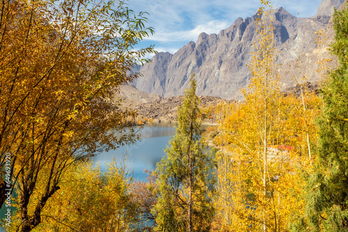 Autumn of Upper Kachura Lake Skardu