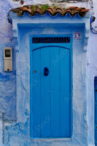 Chefchaouen, la città azzurra del Marocco.