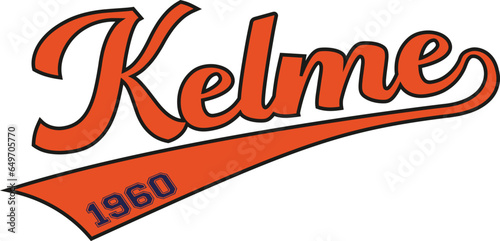 Kelme Vector brand logo collection Trendy Colors EPS 10 photo