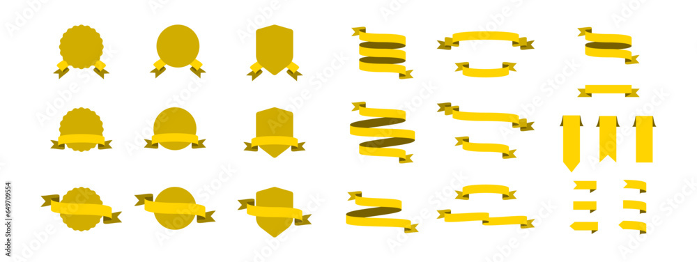 Ribbon banner collection. Award ribbons. Vector EPS 10 Ribbon banner collection. Award ribbons. Vector EPS 10