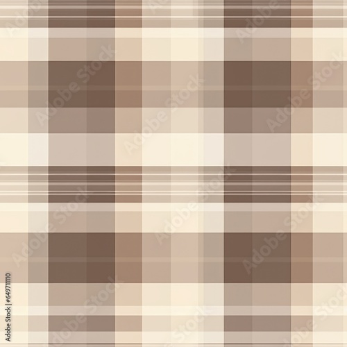 Tartan seamless pattern background in brown. Check plaid textured graphic design. Checkered fabric modern fashion print. New Classics: Menswear Inspired concept. Trendy Tile for Wallpaper, textile.