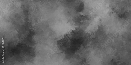 white paper texture background with cloudy stains, white marble painted watercolor texture with black stains, black and whiter background with puffy smoke, white background illustration.