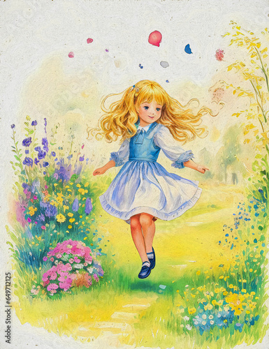 Childhood Adventures: Frolicking in the Meadow