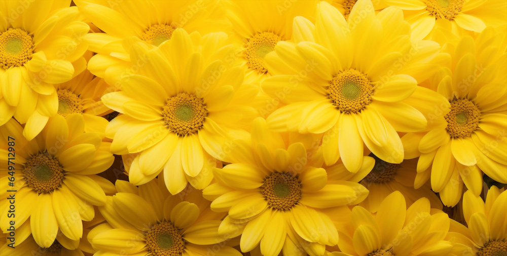 Bloom blossom up close bright group yellow flower Bloom blossom up close bright group yellow flower