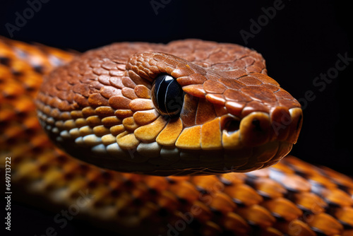 Cobra snake closeup