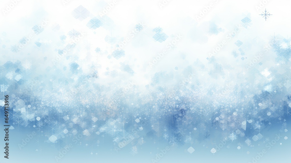 blue pixel snowflakes delicate illustration ice christmas, symmetry frost, 8 bit blue pixel snowflakes delicate