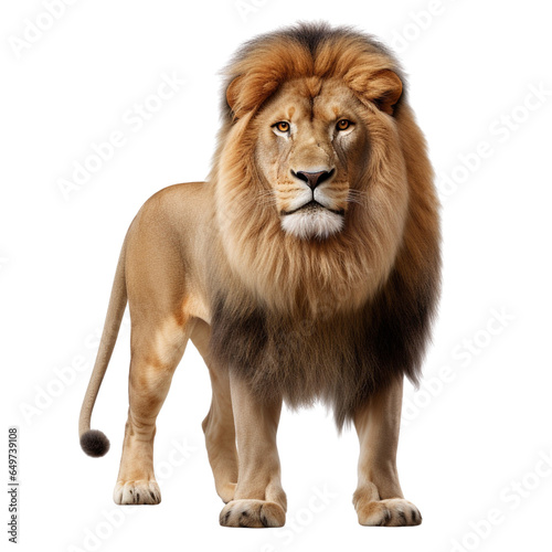Lion clip art isolated