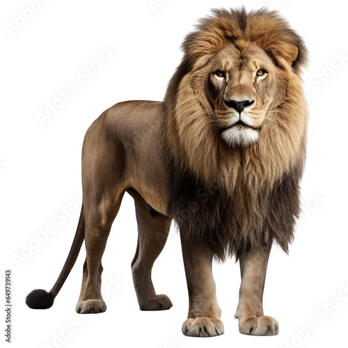 Lion clip art isolated