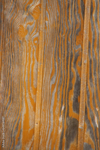 Obraz na płótnie yellow colored coating on wood w salonie