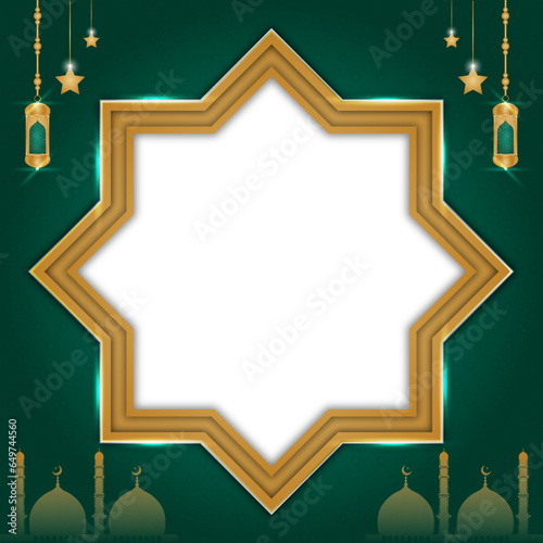 Arabesque ramadan ramazan with ramadhan lantern ornamental islamic background eid mubarak