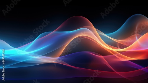 digital dynamic audio waves illustration technology shape, curve radio, frequency energy digital dynamic audio waves