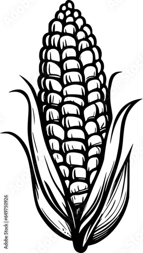 corn cartoon