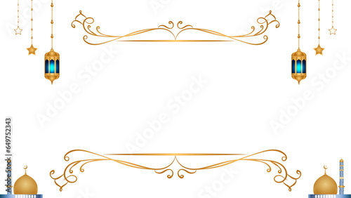 Luxury vintage ramadan kareem ramadhan islamic ornament mandala shab e barat eid al fitr mubarak transparent background