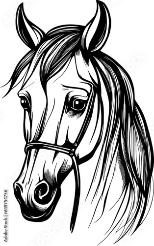 horse cartoon