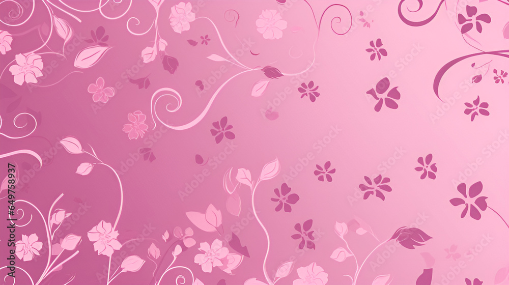 Pink Wallpaper Background Image | Generative AI