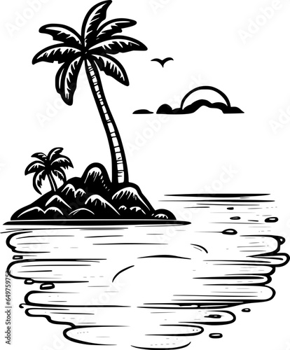 island cartoon