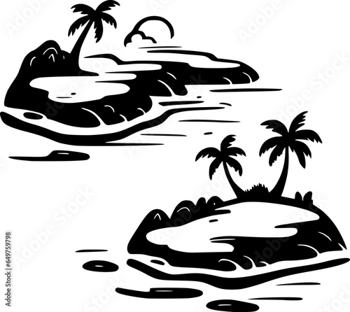 island cartoon