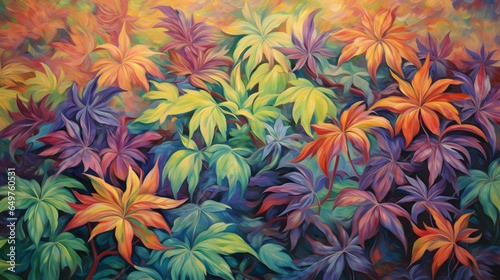 Cannabis background wallpaper design  weed  ganja  marihuana  green hemp bud  leaf