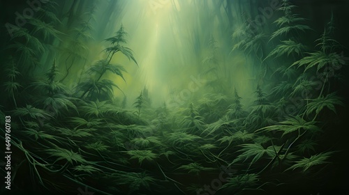 Cannabis background wallpaper design  weed  ganja  marihuana  green hemp bud  leaf