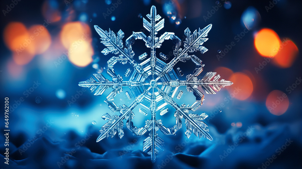 Symmetry of Snowflakes Under Microscopic View Symmetry of Snowflakes Under Microscopic View