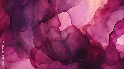Texture of alcohol ink. background of abstract bordo photo