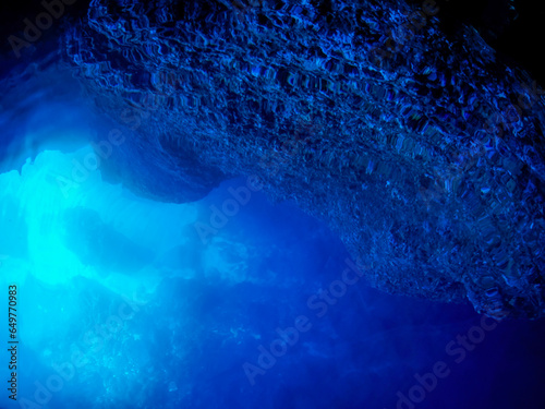 Wallpaper Mural Inside Blue cave, Vis and Bisevo island - Croatia Torontodigital.ca