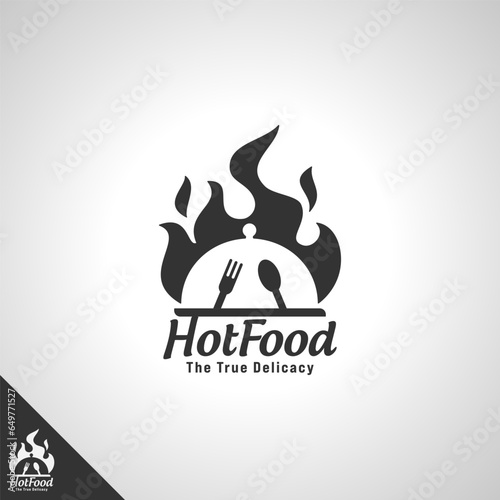 Hot Food Logo - Spicy Cuisine Logo