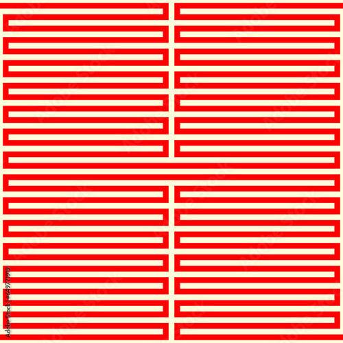 Square waves. Zigzag lines. Jagged stripes. Seamless surface pattern design with wavy linear ornament. Repeated diagonal curves wallpaper. Digital paper for page fills, web designing, textile print.
