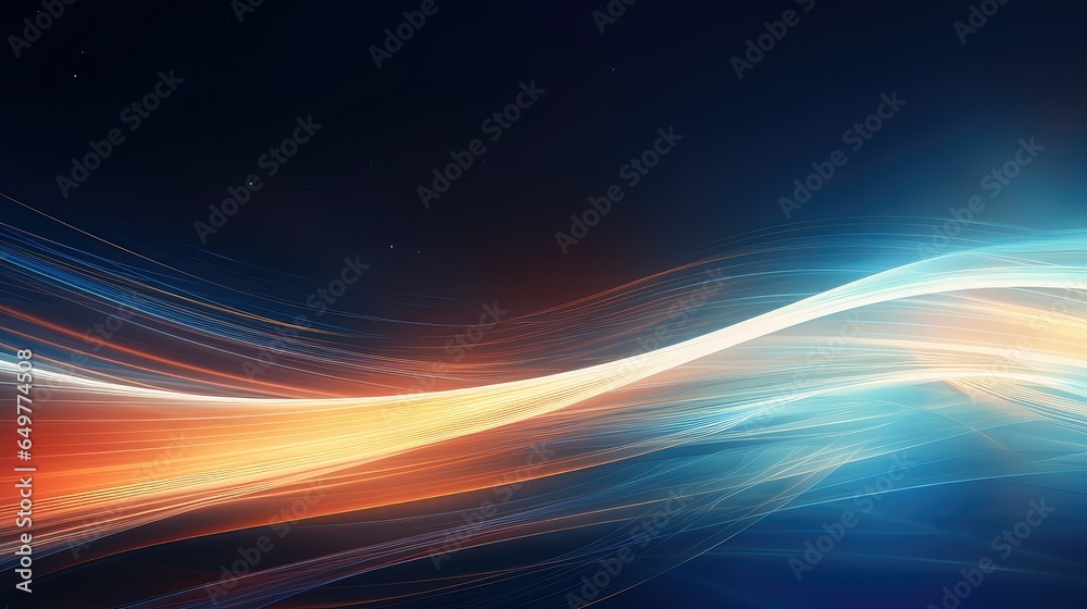 motion luminous velocity waves illustration line background, design effect, color energy motion luminous velocity waves - obrazy, fototapety, plakaty 