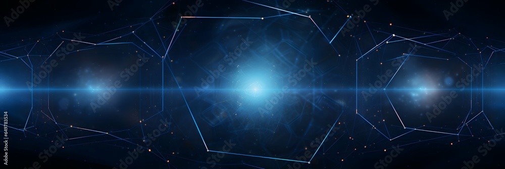 Abstract Blue background design, wallpaper art