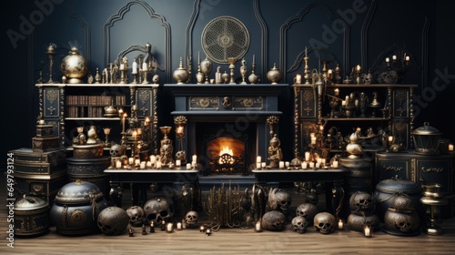 Halloween background. 