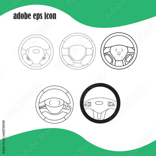 cloud staring,Driving School Icons.