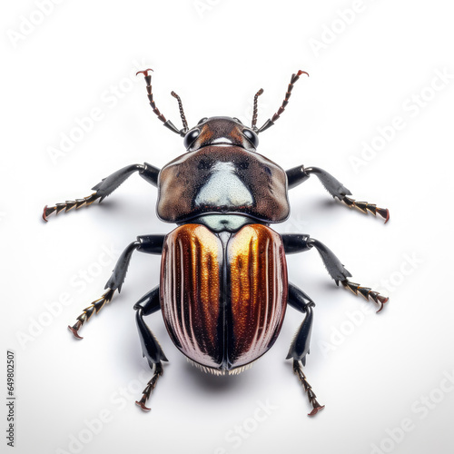 Beetle on White background, HD