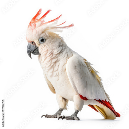 Cockatoo on White background, HD © ACE STEEL D