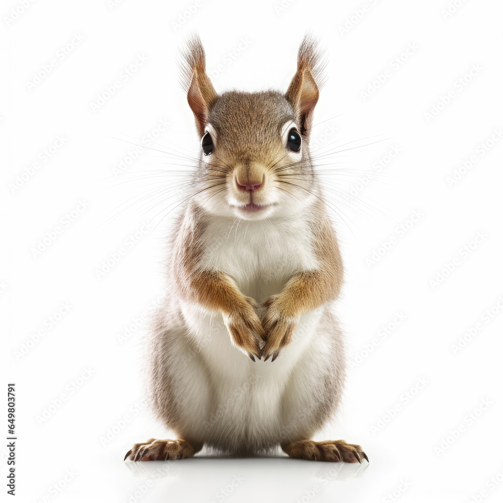 Squirrel on White background, HD Squirrel on White background, HD