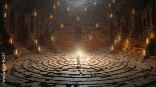 labyrinth in the mind