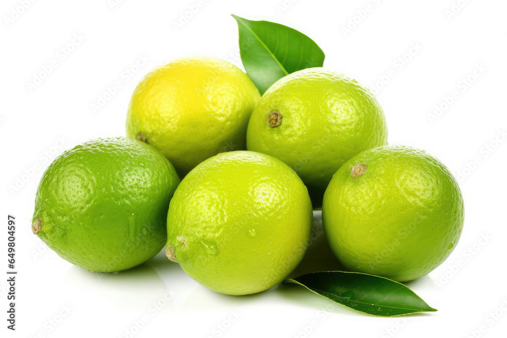 Lime Fruit on White background, HD