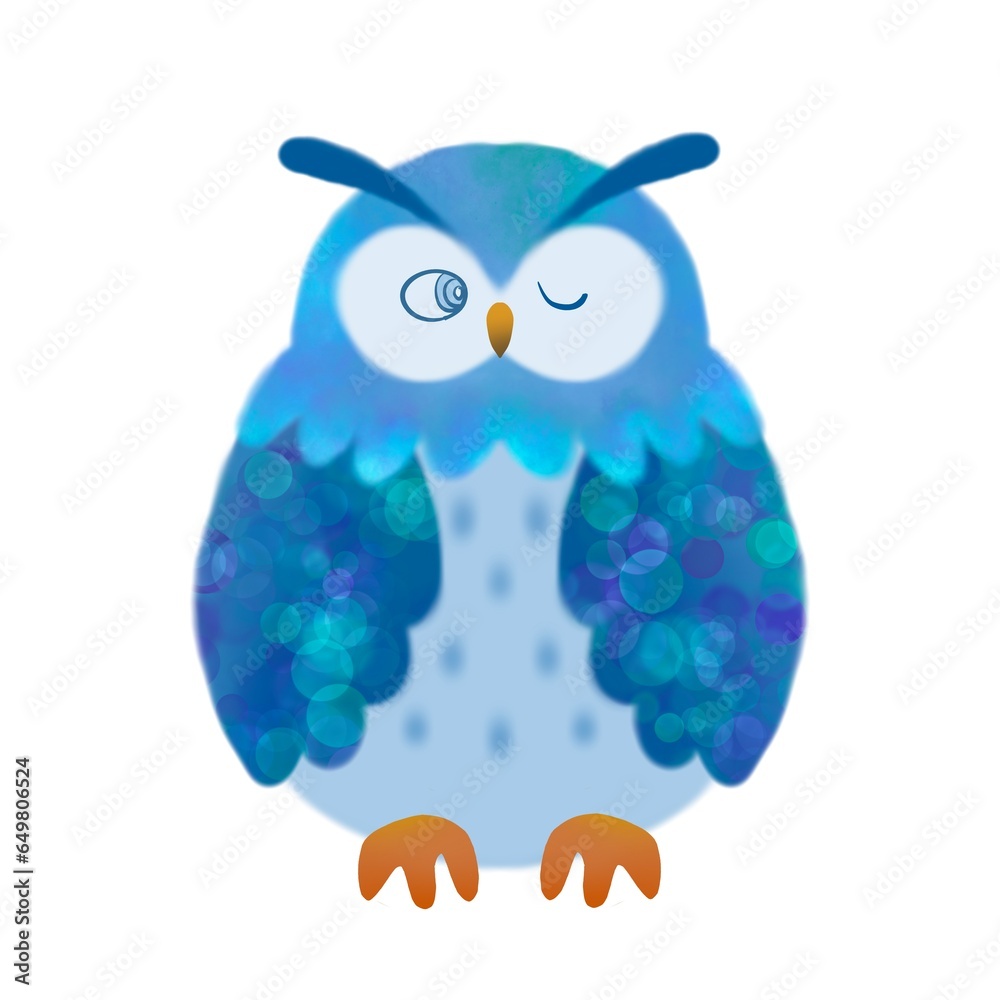 Naklejka premium owl 4