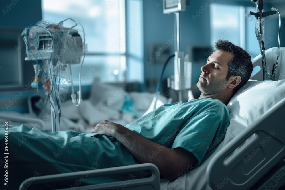 very-sick-man-lying-on-the-bed-in-the-hospital-alone-and-had-stress