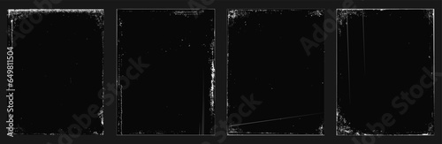 Vintage grunge paper texture. Old worn overlay distressed background. Vector illustration