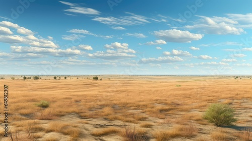 sky steppe landscape wide illustration travel mountain, panorama wild, tourism horizon sky steppe landscape wide