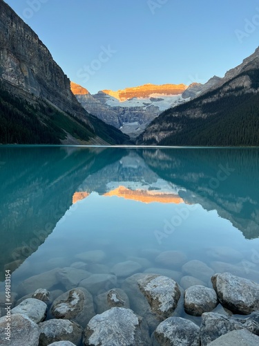 Sunrise at Lake Louise, Canada