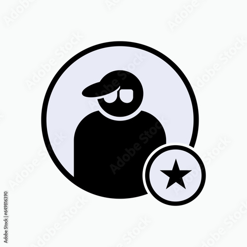 Famous Icon. Well Known People, Popular. Celebrity Symbol.
