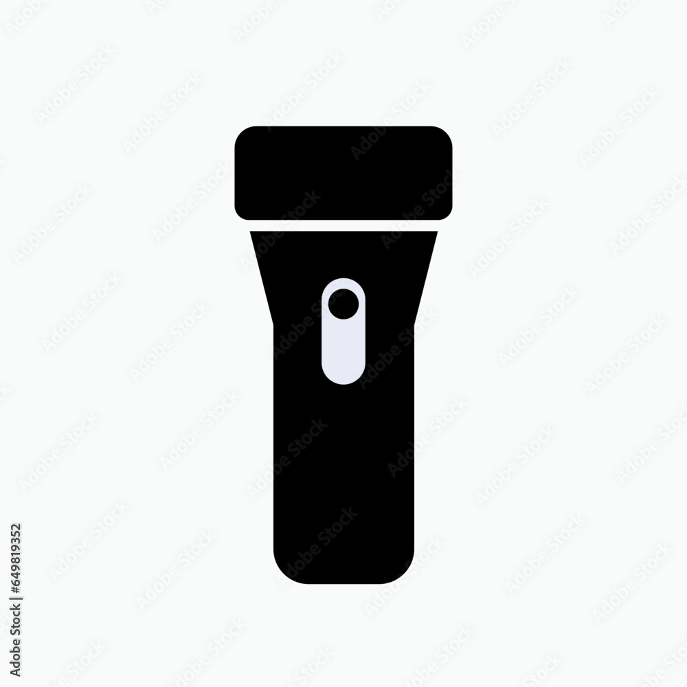 Flashlight Icon. Night Lighting Symbol. Flashlight Icon. Night Lighting Symbol.