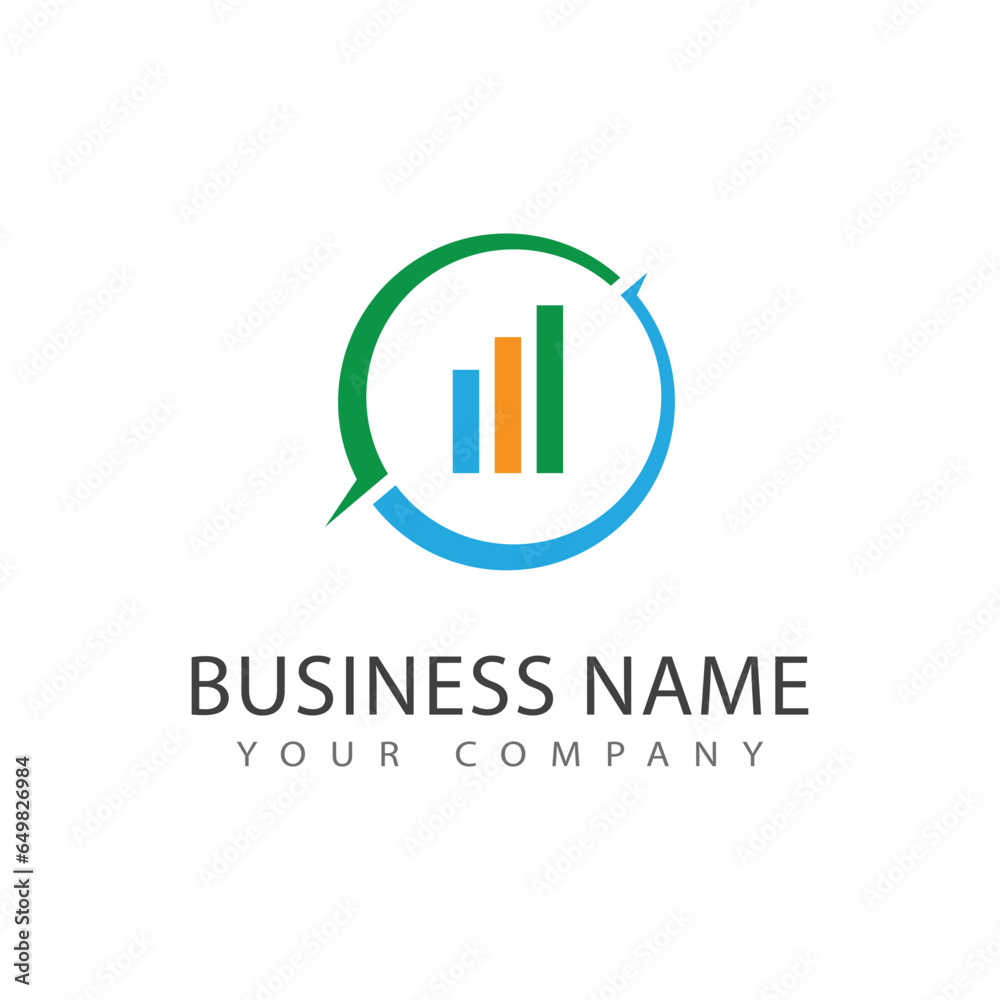 Business Finance logo template vector Business Finance logo template vector