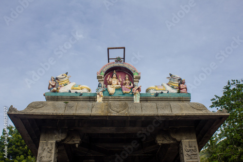 Temple tower of Arunachalesvara Temple, is a Hindu temple dedicated to Lord Shiva photo