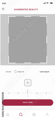 Augmented Reality, Virtual Reality Ecommerce, Music Vinyl Store , Metaverse Shop App UI kit and Template