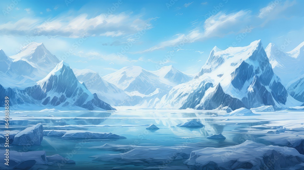 winter icy arctic peaks illustration environment freeze, peak north, cold iceberg winter icy arctic peaks winter icy arctic peaks illustration environment freeze, peak north, cold iceberg winter icy arctic peaks