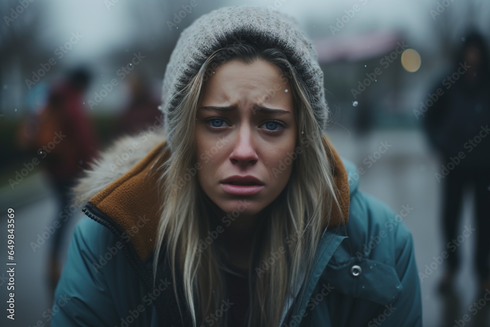 young woman experiencing mental health symptoms young woman experiencing mental health symptoms