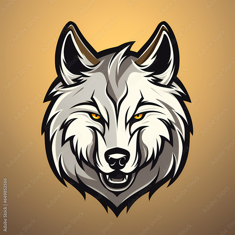 Wolf Head Digital Logo